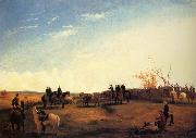 unknow artist Presentation of Charger Coquette to Colonel Mosby by the men of his Command,December 1864 Spain oil painting reproduction